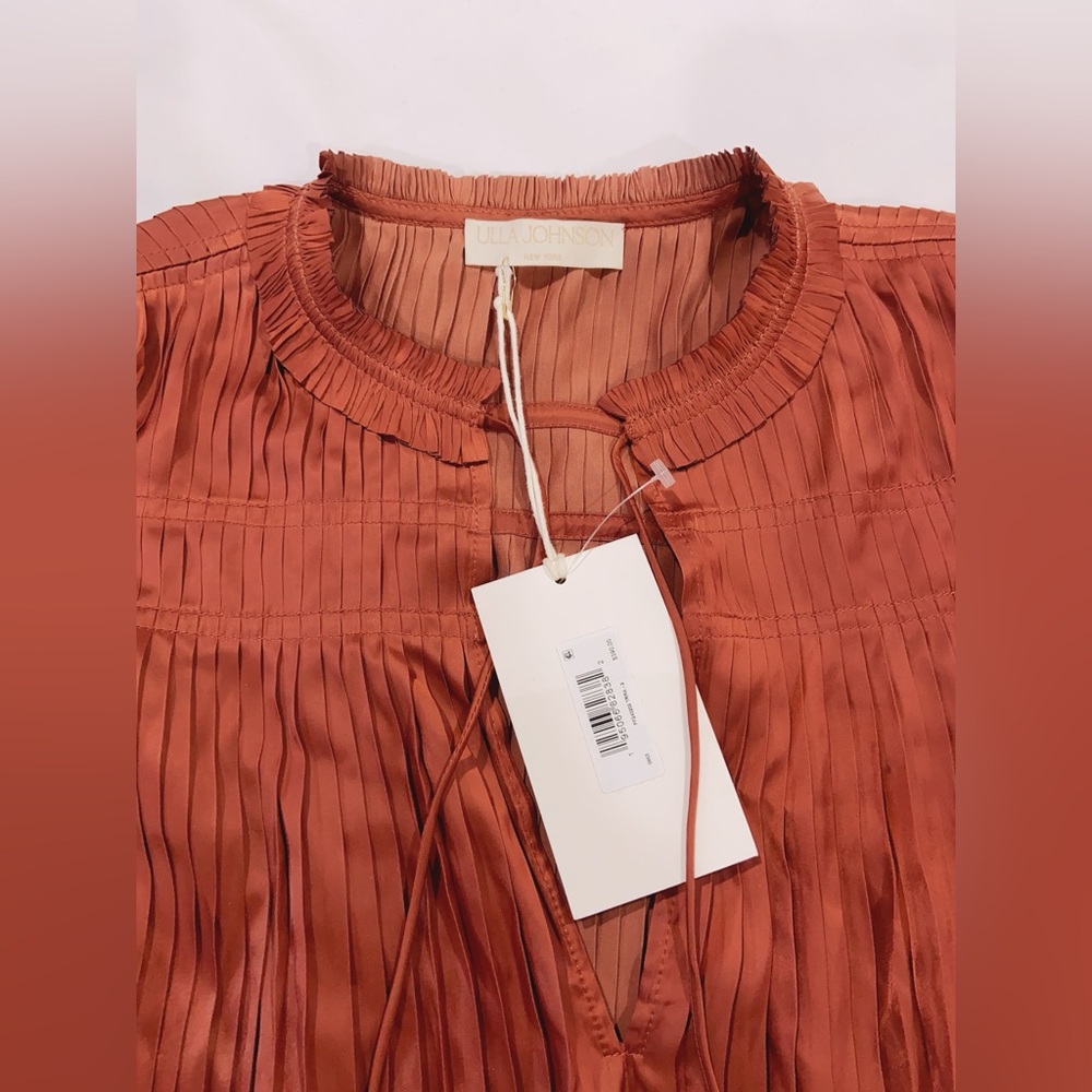 NWT ULLA JOHNSON Leah Blouse - Picture 7 of 8